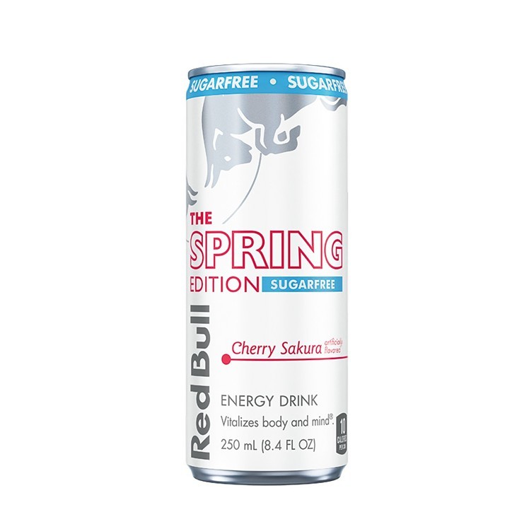 RED BULL SPRING EDITION SUGARFREE 8.4 OZ