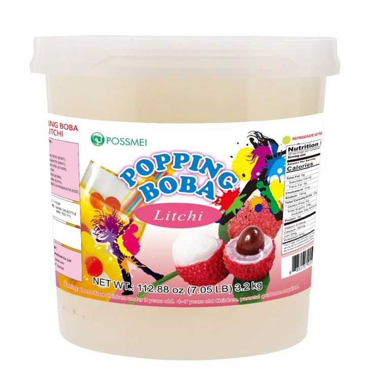 POSSMEI POPPING BOBA LYCHEE
