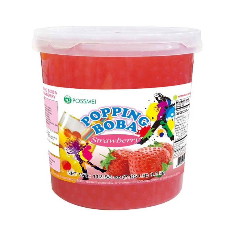 POSSMEI POPPING BOBA STRAWBERRY