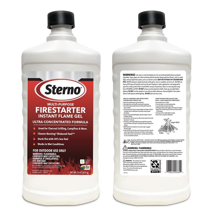 STERNO MULTIPURPSE FIRE STARTER GEL