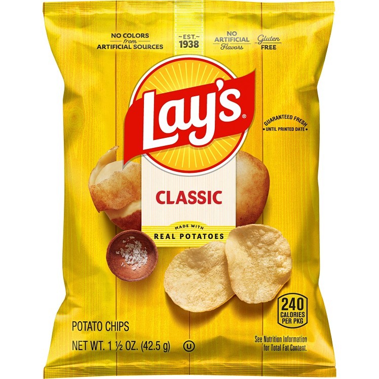 FRITO LAY 30 COUNT SINGLE SERVE CLASSIC VARIETY PACK