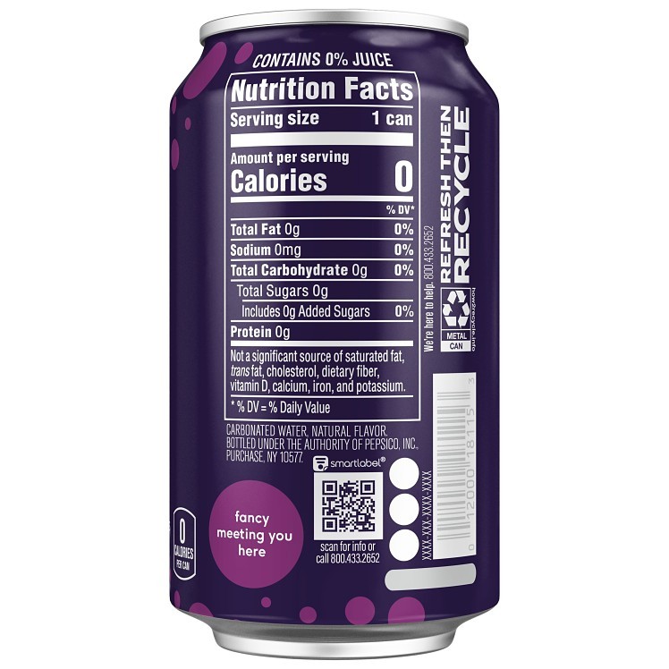 BUBLY SPARKLING WATER BLACKBERRY