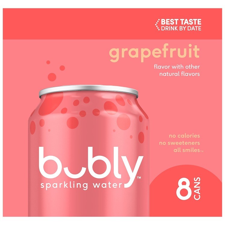 BUBLY SPARKLING WATER GRAPEFRUIT