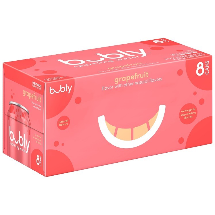 BUBLY SPARKLING WATER GRAPEFRUIT