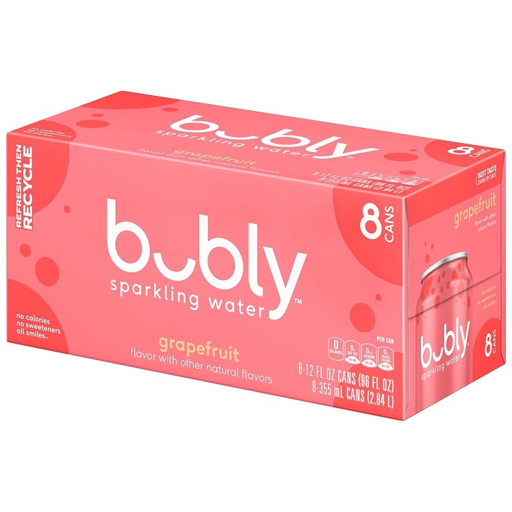 BUBLY SPARKLING WATER GRAPEFRUIT