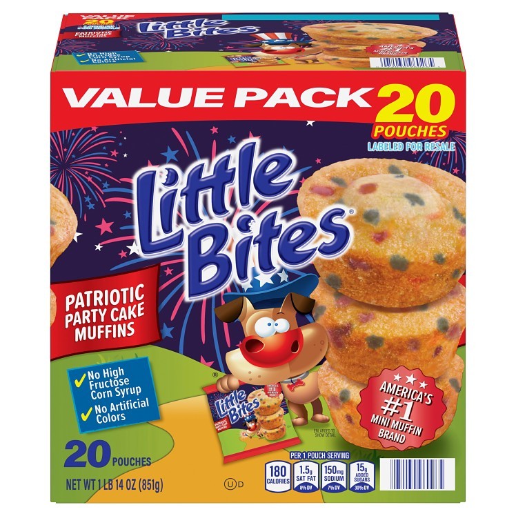 ENTENMANN'S LITTLE BITES PARTY CAKE MUFFINS