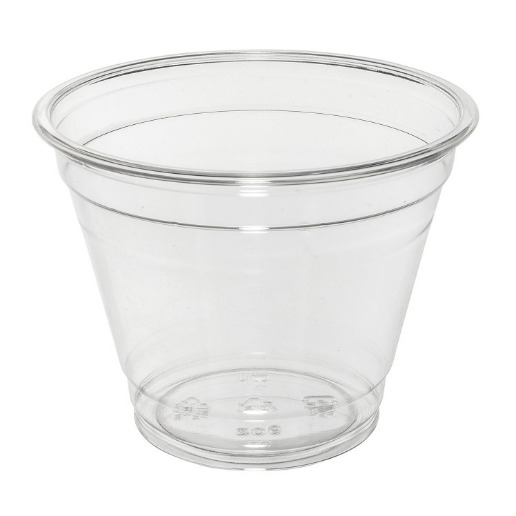JOVIALS 9OZ PET PLASTIC SQUAT CUP