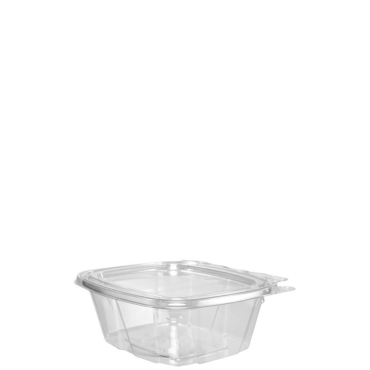 DART 16 OZ PET PLASTIC TAMPER EVIDENT/RESISTENT CONTAINER
