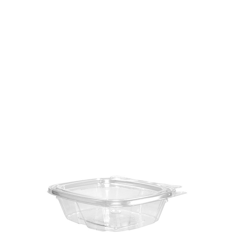 DART 8 OZ PET PLASTIC TAMPER EVIDENT/RESISTENT CONTAINER