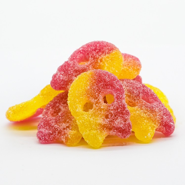 BUBS LEMON RASPBERRY SOUR SKALLE