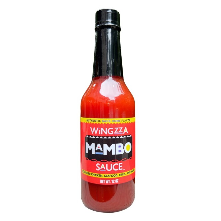 WINGZZA MAMBO SAUCE TABLETOP BOTTLE