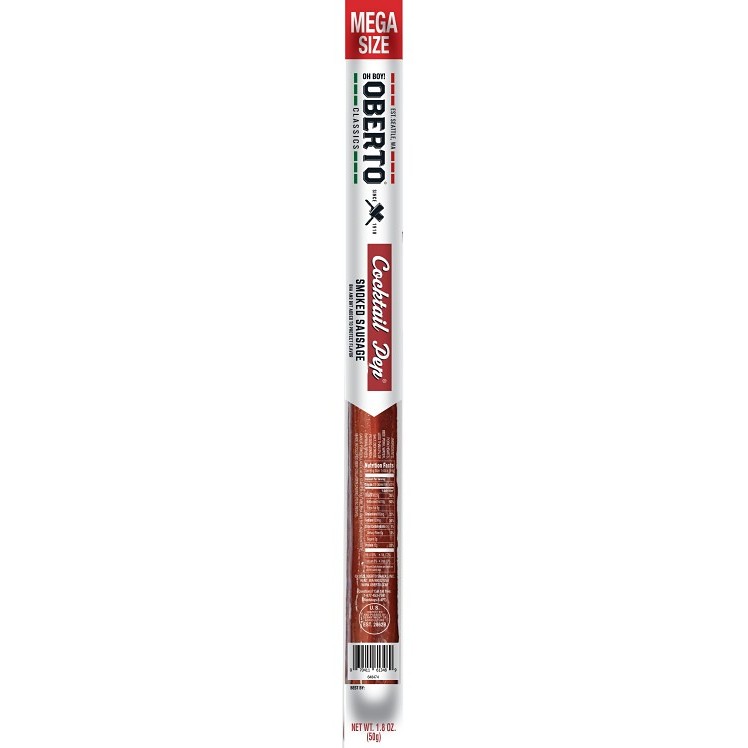 OBERTO COCKTAIL PEP INDIVIDUALLY WRAPPED 1.8 OZ