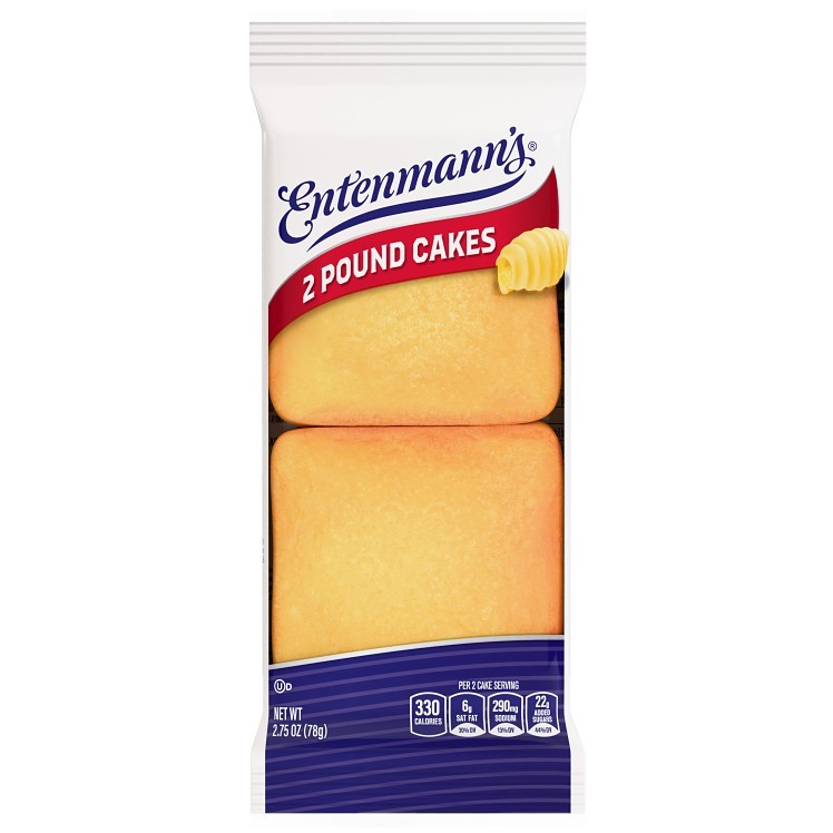 ENTENMANN'S POUND CAKE 2 PACK SS