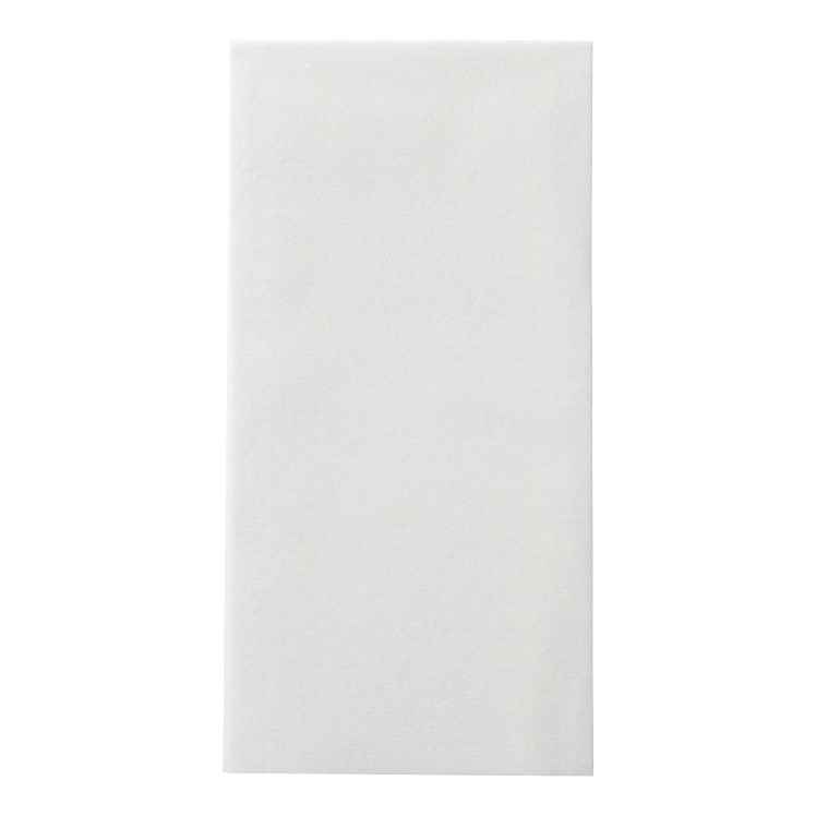 MONOGRAM WHITE LINEN-LIKE GUEST TOWELS 12X17