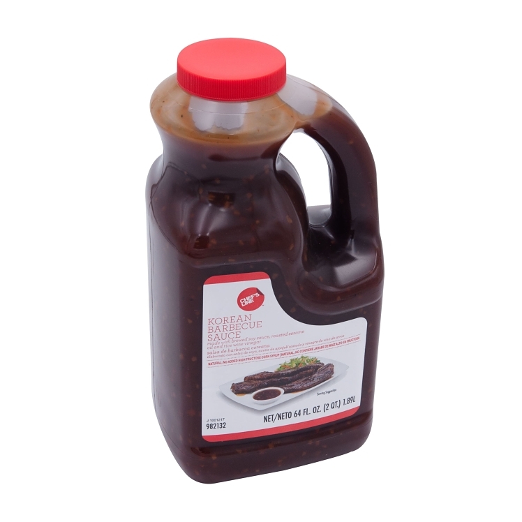 CHEF'S LINE KOREAN BBQ SAUCE PLASTIC JUG