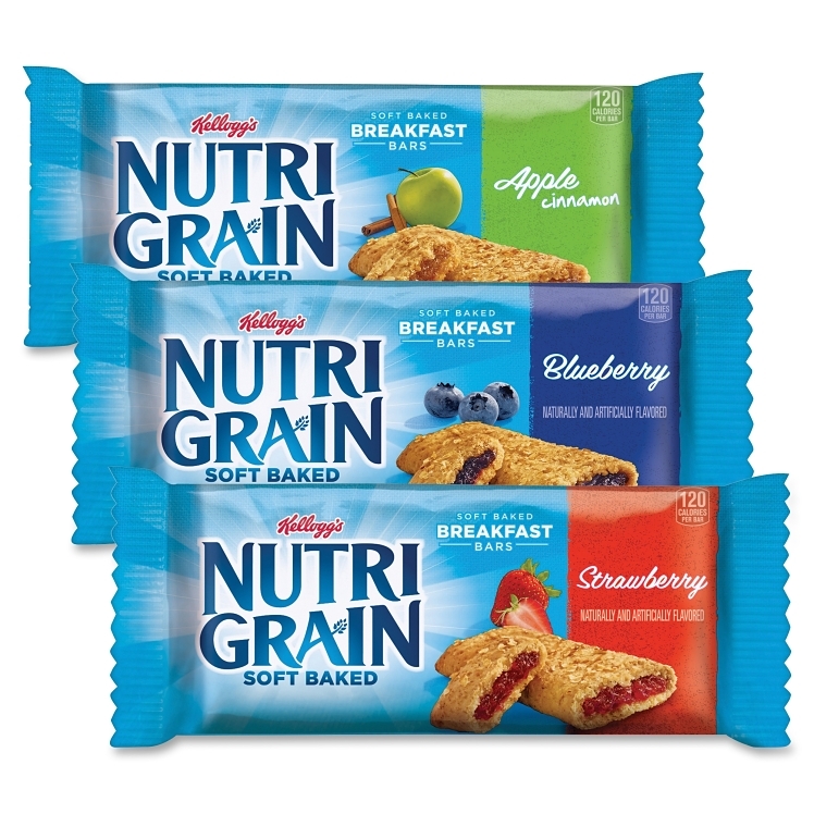 KELLOGG'S CEREAL BARS ASSORTED INDIVIDUALY WRAPPED