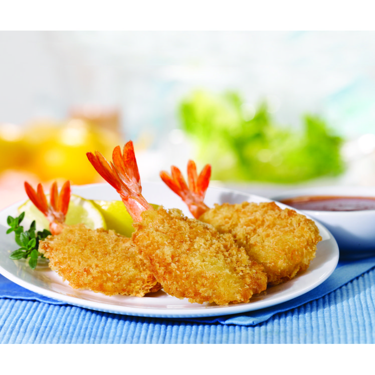 AQUA STAR PANKO BREADED DEEP CUT SHRIMP 16-20