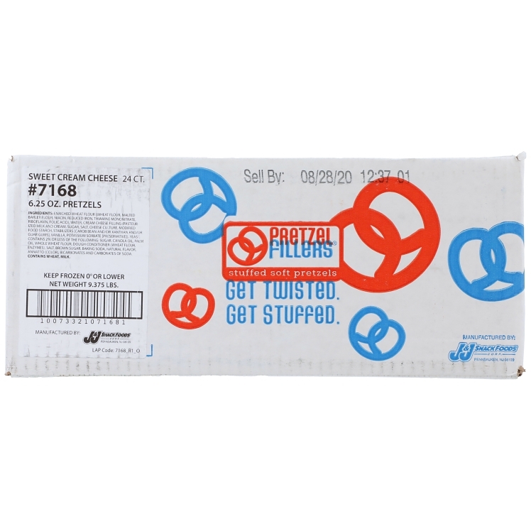 SUPERPRETZEL PRETZEL SOFT SWEET CHEESE CREAM FILLED