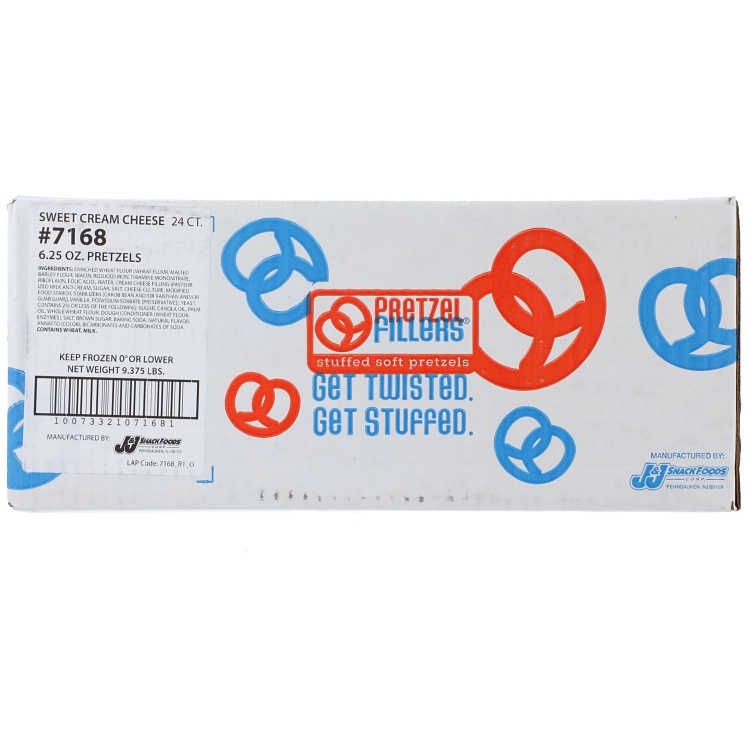 SUPERPRETZEL PRETZEL SOFT SWEET CHEESE CREAM FILLED