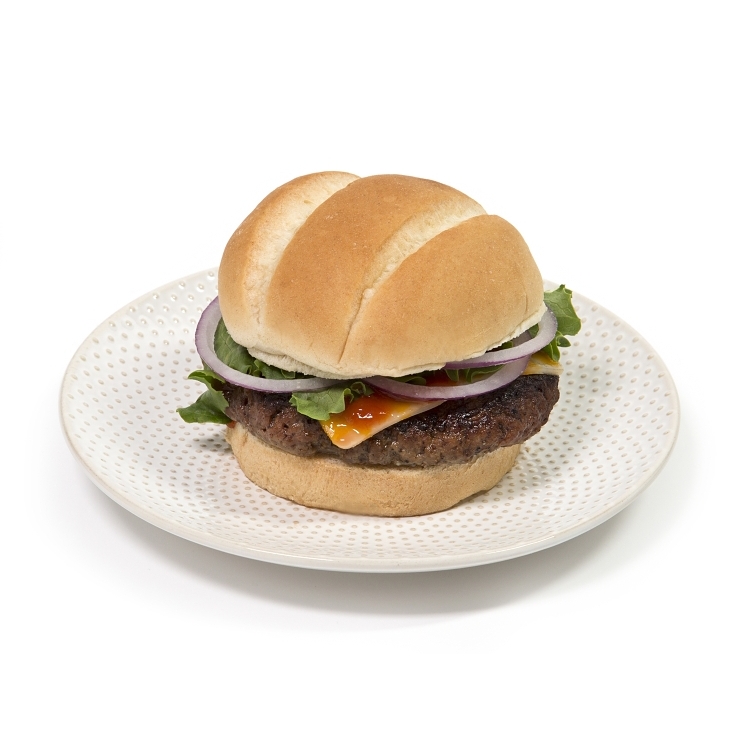 ROTELLA'S FROZEN 4 INCH WHITE HAMBURGER BUN