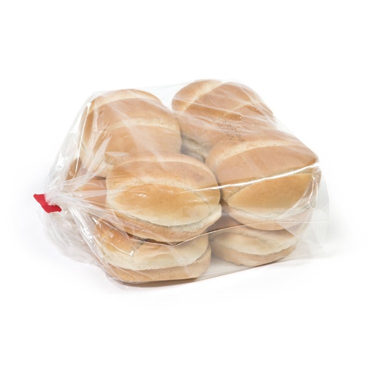ROTELLA'S FROZEN 4 INCH WHITE HAMBURGER BUN