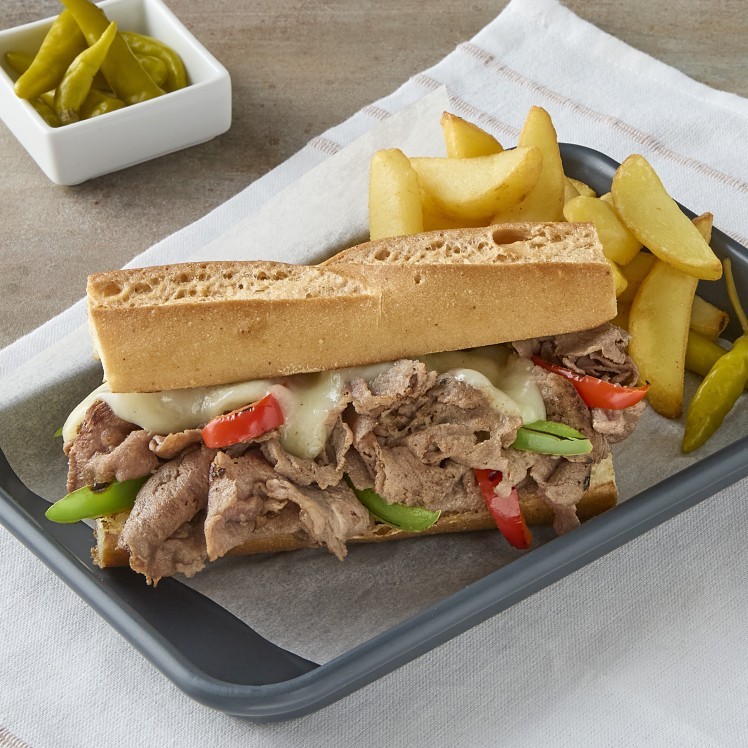PHILADELPHIA CHEESESTEAK 6 OZ. PHILLY MEAT
