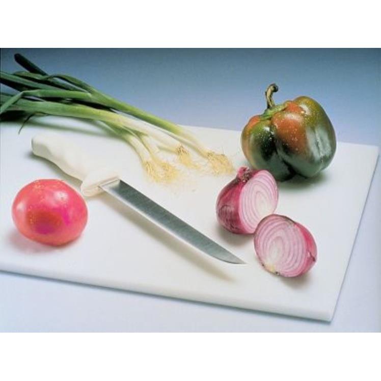 KATCHALL PLASTIC CUTTING BOARD 12X18X0.5 INCH WHITE