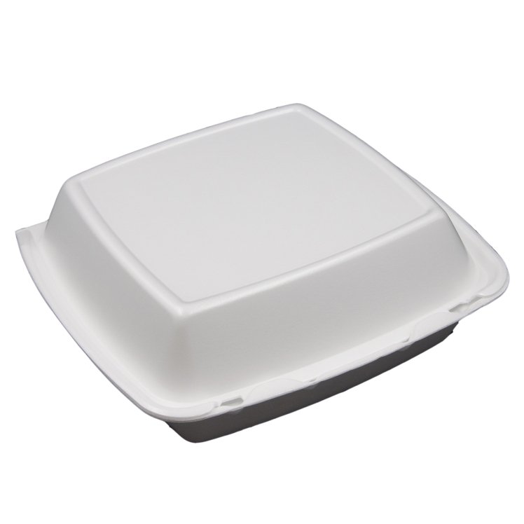 DART 8X8 3 CPMT FOAM HINGED CONTAINER