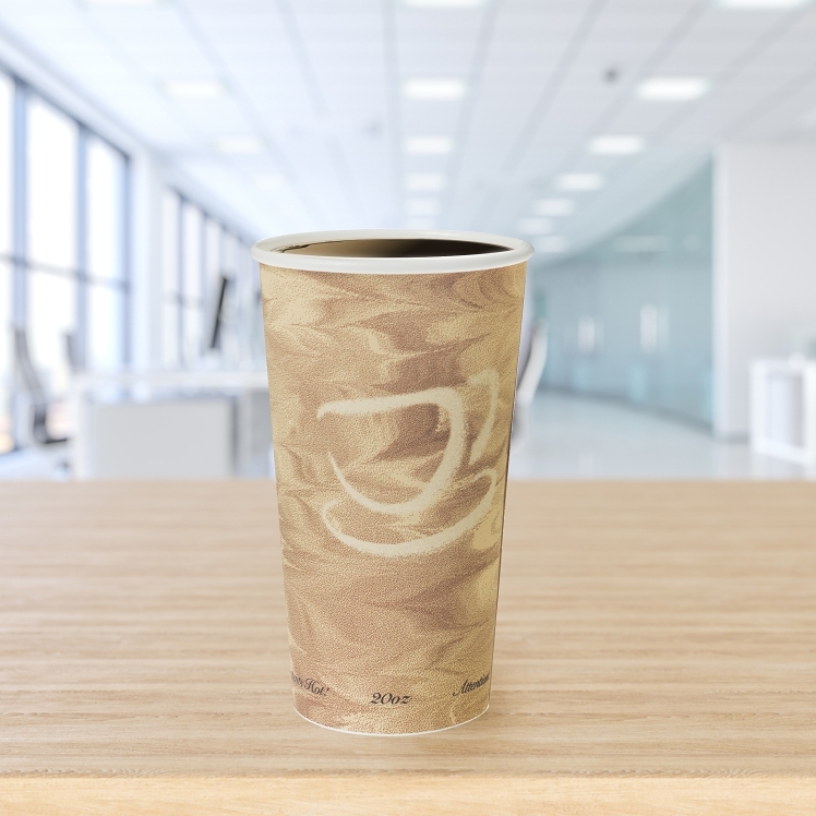 SOLO CUP DART HOT CUP PAPER MISTIQ 20 OZ 420MS USE 316 LIDS