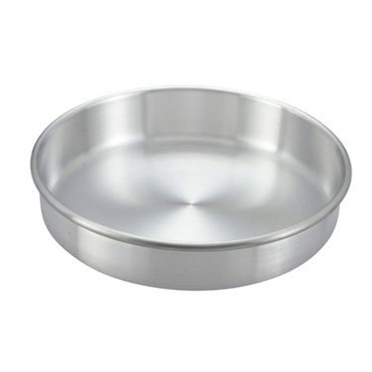 Winco Cake Pan 8x3 Aluminum