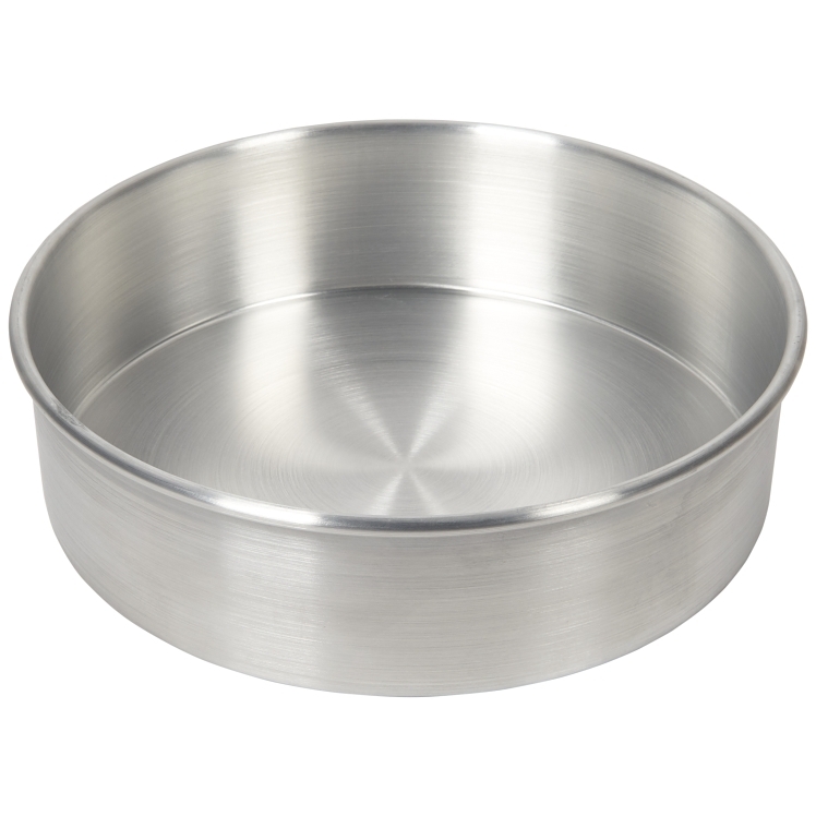 WINCO PAN CAKE 10 X 3 INCHES ALUMINUM
