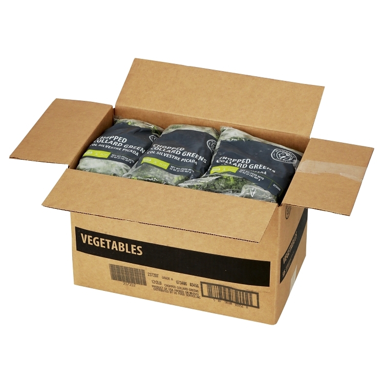 MONARCH COLLARD GREENS CHOPPED DOMESTIC IQF FROZEN