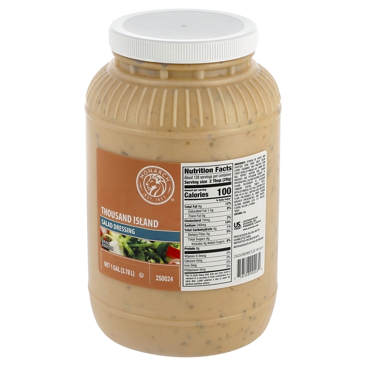 MONARCH THOUSAND ISLAND SALAD DRESSING