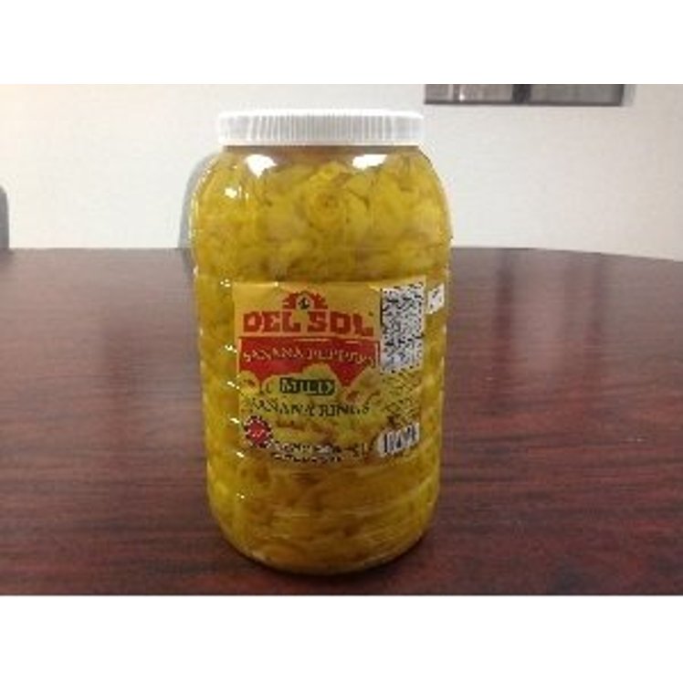 DEL SOL PEPPER, MILD BANANA RING IN
