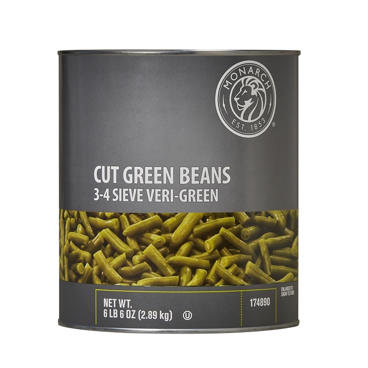 MONARCH GREEN CUT 3-4 SERVINGS VERY GREEN
