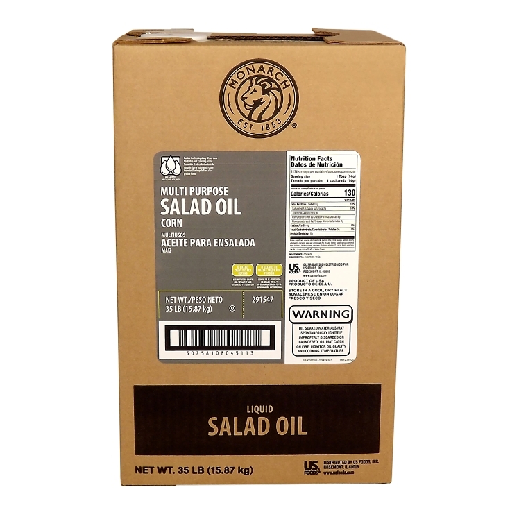 MONARCH CORN SALAD OIL