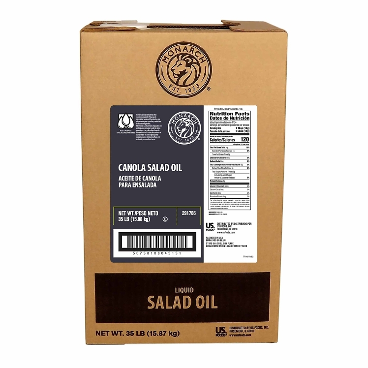 MONARCH SALAD CANOLA PLASTIC JUG SHELF STABLE