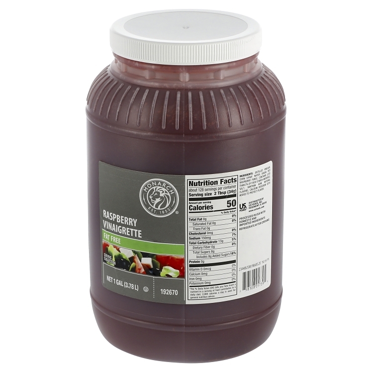 MONARCH DRESSING VINAIGRETTE RASPBERRY FAT FREE DELUXE