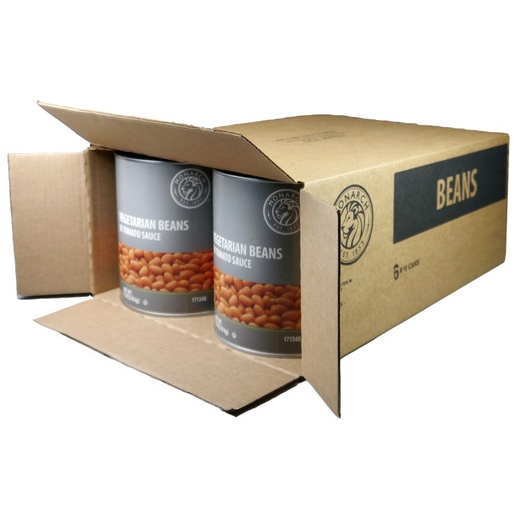 MONARCH VEGETARIAN BEANS IN TOMATO SAUCE