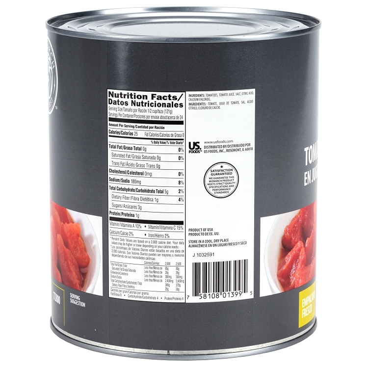 MONARCH DICED TOMATOES IN JUICE