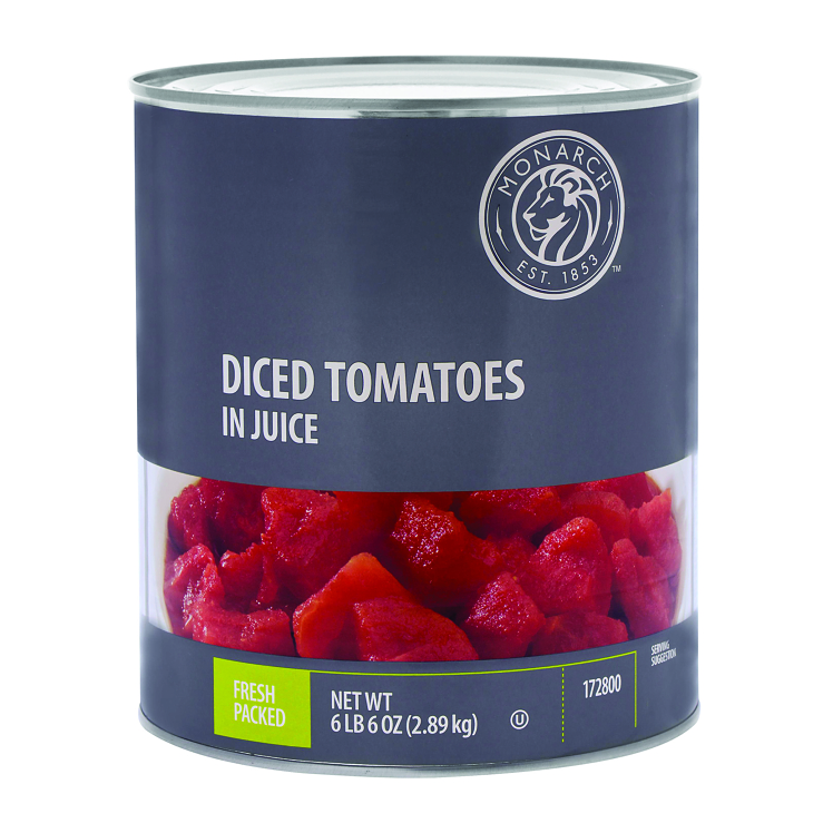 MONARCH DICED TOMATOES IN JUICE