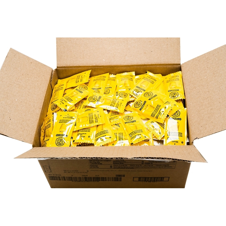 MONARCH YELLOW MUSTARD SINGLE SERVE PACKET
