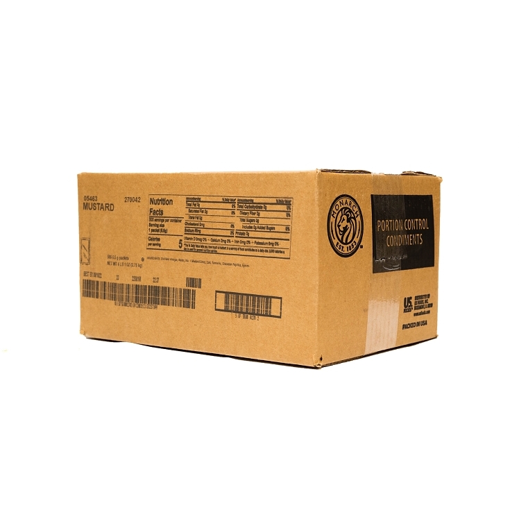 MONARCH YELLOW MUSTARD SINGLE SERVE PACKET