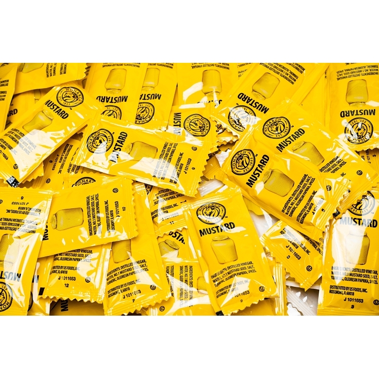 MONARCH YELLOW MUSTARD SINGLE SERVE PACKET