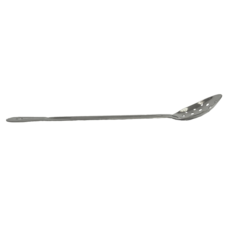 VALU PLUS STAINLESS STEEL SERVING SPOON PERFORATED 15 INCH WITH