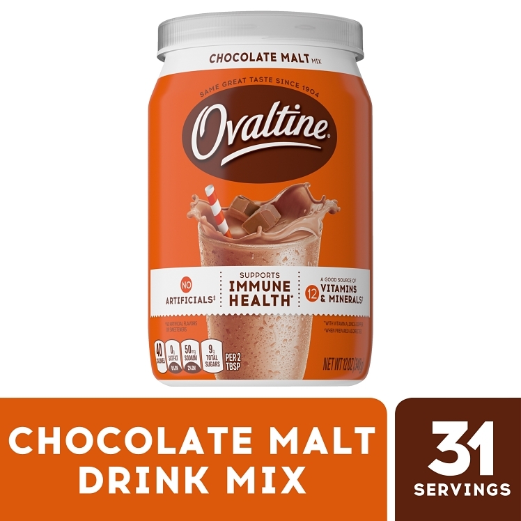 OVALTINE DRINK MIX CHOCOLATE MALT BULK POWDER