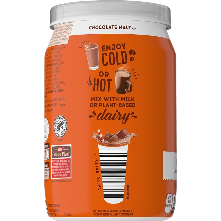 OVALTINE DRINK MIX CHOCOLATE MALT BULK POWDER