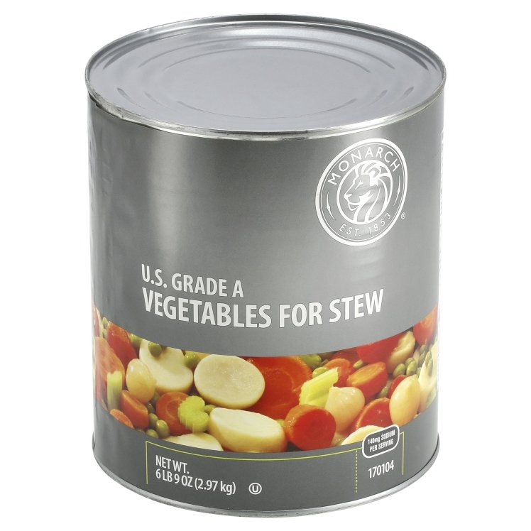 MONARCH VEGETABLE MIX STEW FANCY CANNED