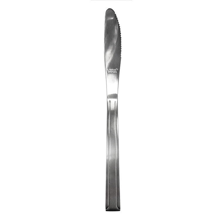 KNIFE, DNNR DOMN 18/0 S/S WAVY