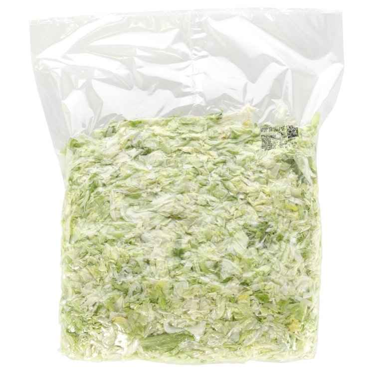 CROSS VALLEY FARMS SHREDDED ICEBERG LETTUCE 1/4 CLEAN